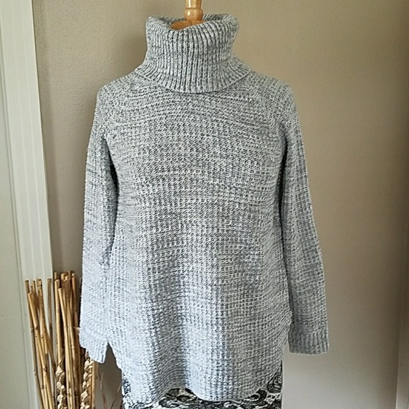 It's Our Time Sweaters - It's Our Time grey turtleneck sweater, size S